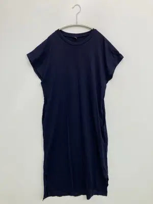UNIQLO/ユニクロ/シャツワンピース/ワンピース/ドレス/ネイビー/L