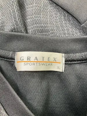 GRATEX/Tシャツ/カットソー/トップス/ブラック/3L