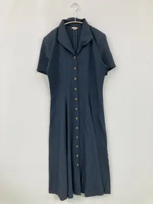 louise/シャツワンピース/ワンピース/ドレス/ネイビー/不明