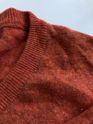 SheTland/ニット/セーター/トップス/レッド/M