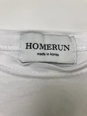 HOMERUN/Tシャツ/カットソー/トップス/ホワイト