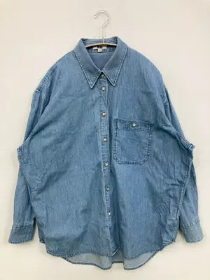 UNIQLO/ユニクロ/シャツ/ブラウス/トップス/スカイブルー/M