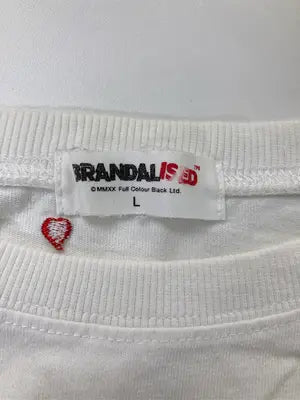 BRANDALISED/Tシャツ/カットソー/トップス/ホワイト/L