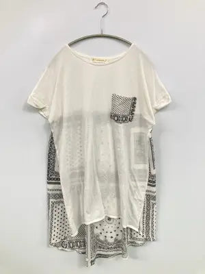 as know as/アズノゥアズ/Tシャツ/カットソー/トップス/ホワイト