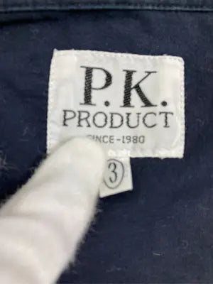 P.K.PRODUCT/シャツ/ブラウス/トップス/ネイビー/3