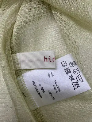 hinari/ヒナリ/Tシャツ/カットソー/トップス/ライトグリーン/F