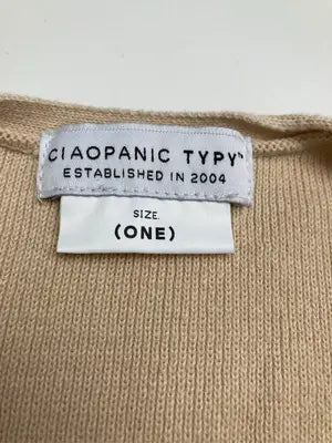 CIAOPANIC TYPY/チャオパニックティピー/ニット/セーター/トップス/ベージュ/ONE
