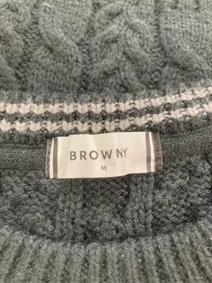 BROWNY/ブラウニー/ニット/セーター/トップス/ブラック/M