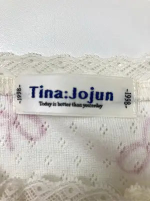 TINA:JOJUN/ティーナジョジュン/Tシャツ/カットソー/トップス/ホワイト/M