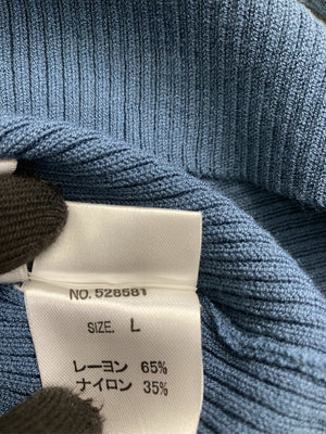 rectangle/レクタングル/ニット/セーター/トップス/ブルー/L