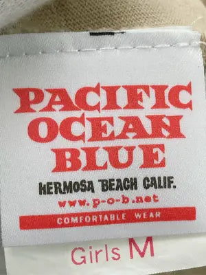 PACIFIC OCEAN BLUE/Tシャツ/カットソー/トップス/ベージュ/M