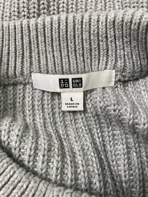 UNIQLO/ユニクロ/ノースリーブ/トップス/グレー/L