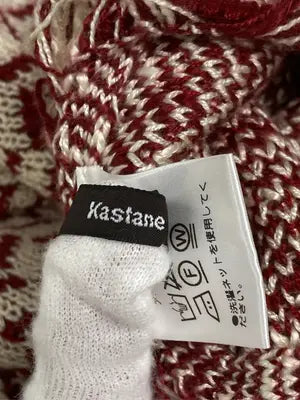 Kastane/カスタネ/ノースリーブ/トップス/レッド/F