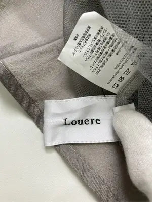 Louere/ルエレ/シャツ/ブラウス/トップス/グレー/M