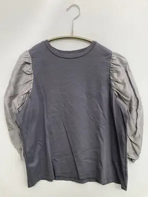 OPAQUE.CLIP/オペークドットクリップ/Tシャツ/カットソー/トップス/グレー/38/M