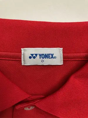YONEX/ヨネックス/ポロシャツ/トップス/レッド/0