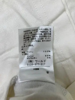 BASE CONTROL/Tシャツ/カットソー/トップス/アイボリー/01