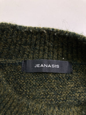 JEANASIS/ジーナシス/ニット/セーター/トップス/グリーン/F