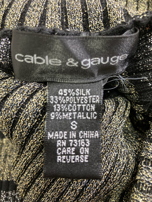 cable & gauge/ケーブルアンドゲージ/その他トップス/トップス/ブラック/S