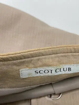 SCOT CLUB/ノーカラージャケット/ジャケット/アウター/ベージュ
