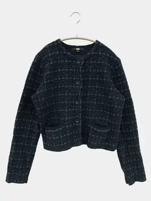 UNIQLO/ユニクロ/カーディガン/ボレロ/トップス/ブラック/M