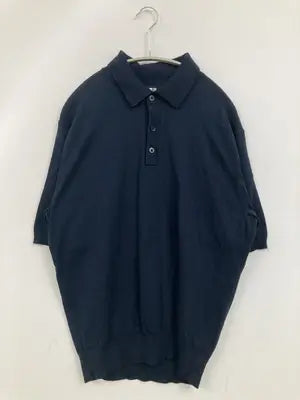 UNIQLO/ユニクロ/ポロシャツ/トップス/ネイビー/M