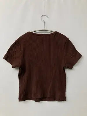 UNIQLO/ユニクロ/Tシャツ/カットソー/トップス/ブラウン/M