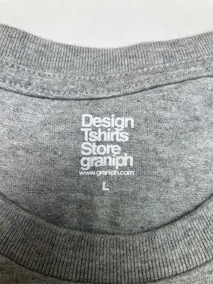 Design Tshirts Store graniph/デザインティーシャツストアーグラニフ/Tシャツ/カットソー/トップス/グレー/L