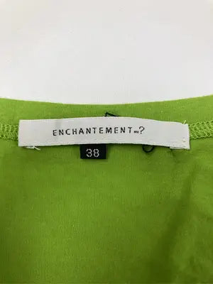 ENCHANTEMENT/Tシャツ/カットソー/トップス/ライトグリーン/38