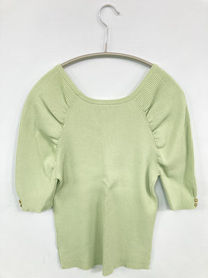 ViS/ビス/Tシャツ/カットソー/トップス/ライトグリーン/F