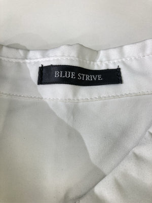Blue Strive/ブルーストライブ/シャツワンピース/ワンピース/ドレス/ホワイト/L