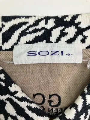 SOZI/ポロシャツ/トップス/ベージュ/M