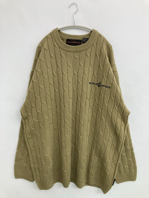 ROCA wear/ロカウェア/ニット/セーター/トップス/ブラウン/XXL