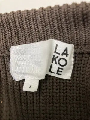 LAKOLE/ラコレ/ニット/セーター/トップス/ブラウン/S