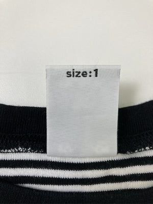 X-GIRL/エックスガール/Tシャツ/カットソー/トップス/ブラック/1