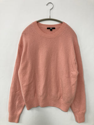 UNIQLO/ユニクロ/ニット/セーター/トップス/ピンク/L