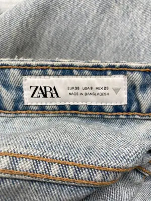 ZARA/ザラ/デニムスカート/スカート/スカイブルー/EUR 38