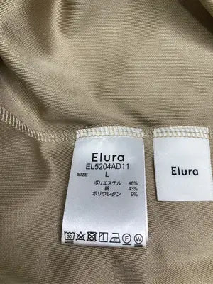 Elura/エルーラ/ロングスカート/スカート/ベージュ/L