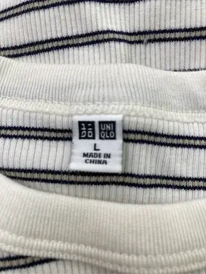 UNIQLO/ユニクロ/Tシャツ/カットソー/トップス/ホワイト/L
