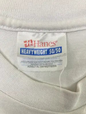 Hanes/ヘインズ/Tシャツ/カットソー/トップス/ホワイト/XL(46-48)