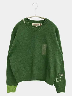UNIQLO x ANYA HINDMARCH/ニット/セーター/トップス/グリーン/S