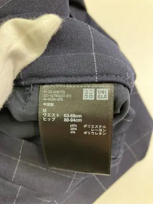UNIQLO/ユニクロ/スラックス/パンツ/ネイビー/M