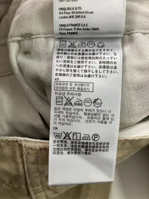 UNIQLO/ユニクロ/チノパンツ/パンツ/ベージュ/73cm