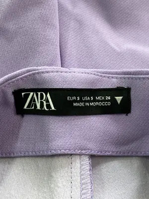 ZARA/ザラ/ショート/ミニスカート/スカート/パープル/S
