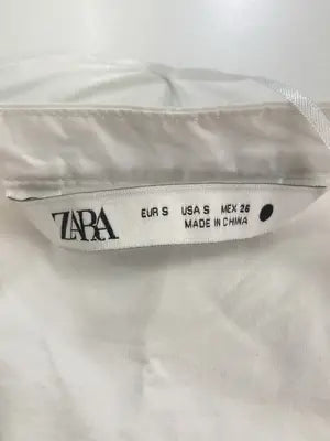 ZARA/ザラ/チュニック/ワンピース/ドレス/ホワイト/S