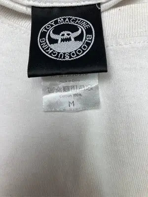 toy machine/トイマシーン/Tシャツ/カットソー/トップス/ホワイト/M