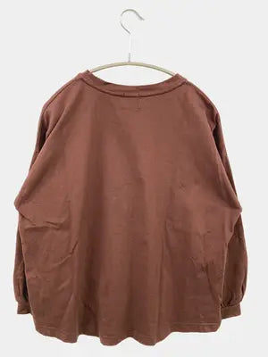 coen/コーエン/Tシャツ/カットソー/トップス/ブラウン/FREE