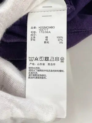 niko and .../ニコアンド/Tシャツ/カットソー/トップス/パープル/M