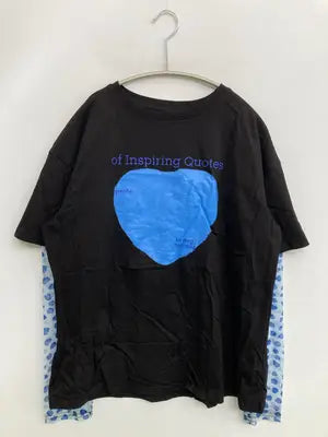 Tシャツ/カットソー/トップス/ブラック