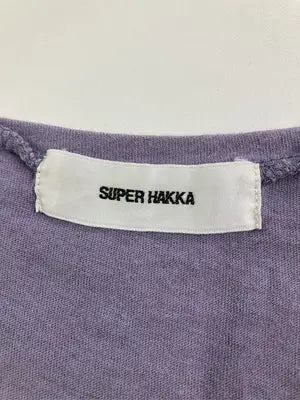 SUPER HAKKA/スーパーハッカ/Tシャツ/カットソー/トップス/パープル